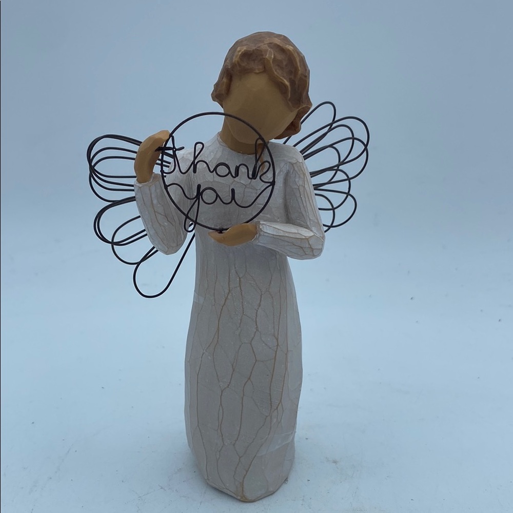 2005 DEMDACO Willow Tree Just for you Thank You angel figure 5.5”